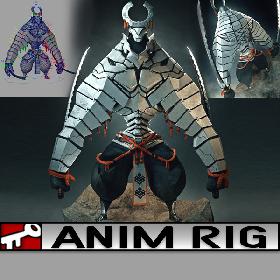 3D model Samurai